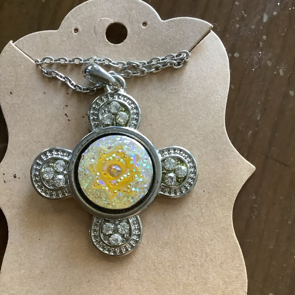 Interchangeable charm necklace with 2 charms of your choice